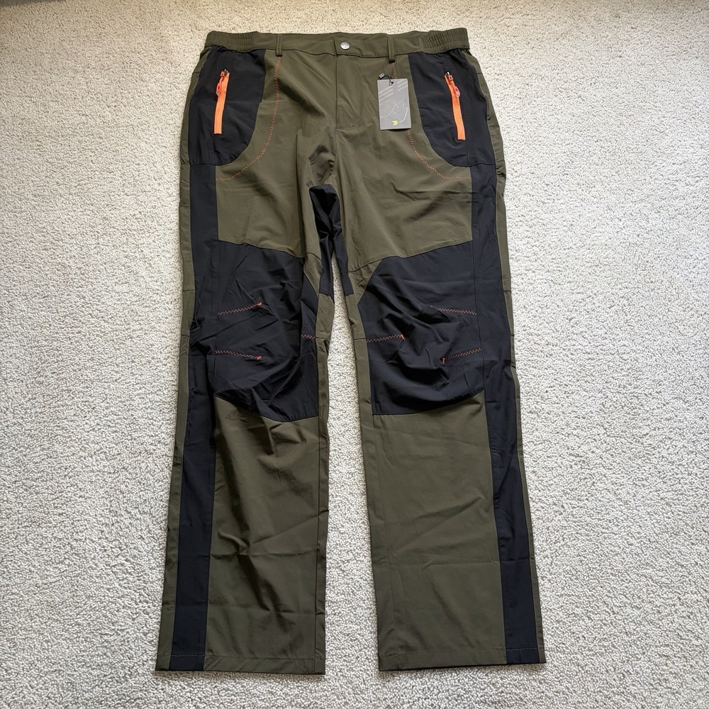 Outdoor Sports TBY Travel Together With You Pants Men's 38 Black Green New